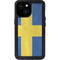 Sweden Flag Distressed iPhone 13 Mini Waterproof Case